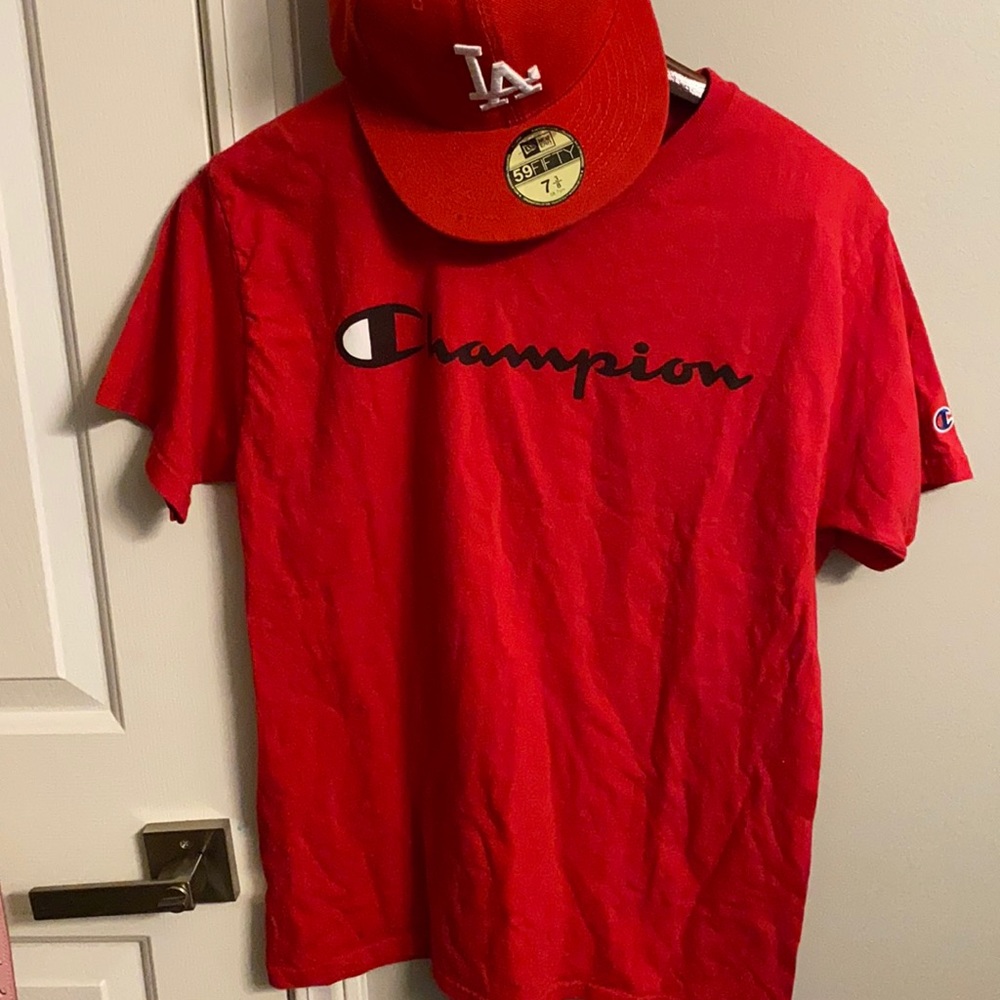 Red Champion Shirt